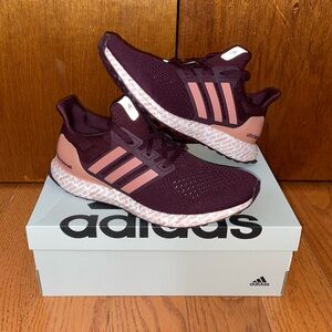 Men’s Adidas Ultraboost 1.0 Maroon/Core Black/Bright Red - Size 8.5